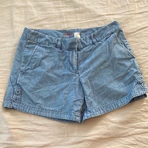 JCrew Size 4 Chambray Shorts